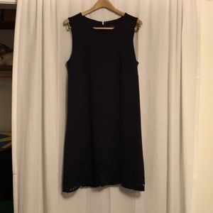 Simple navy blue dress